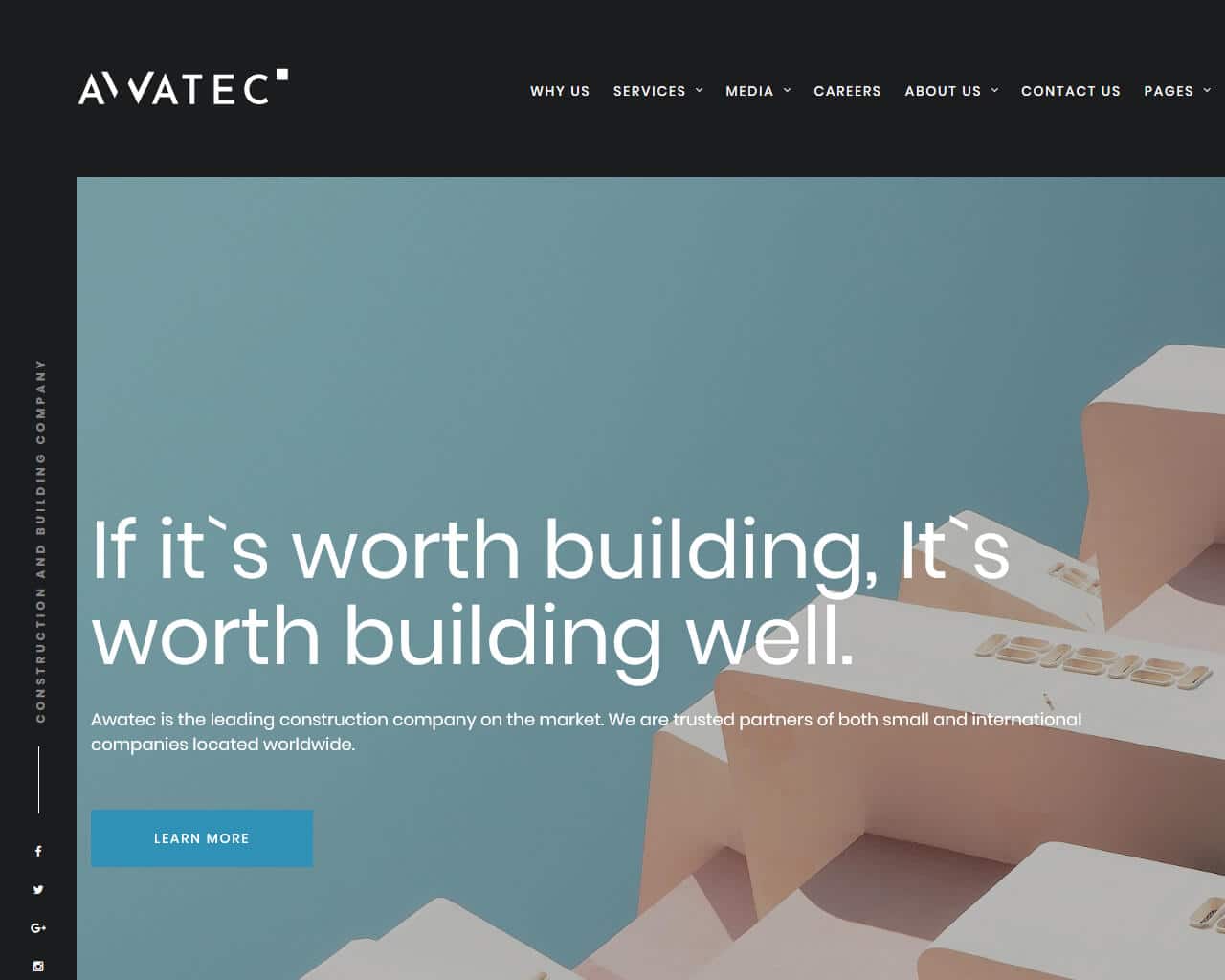 Awatec Website Template