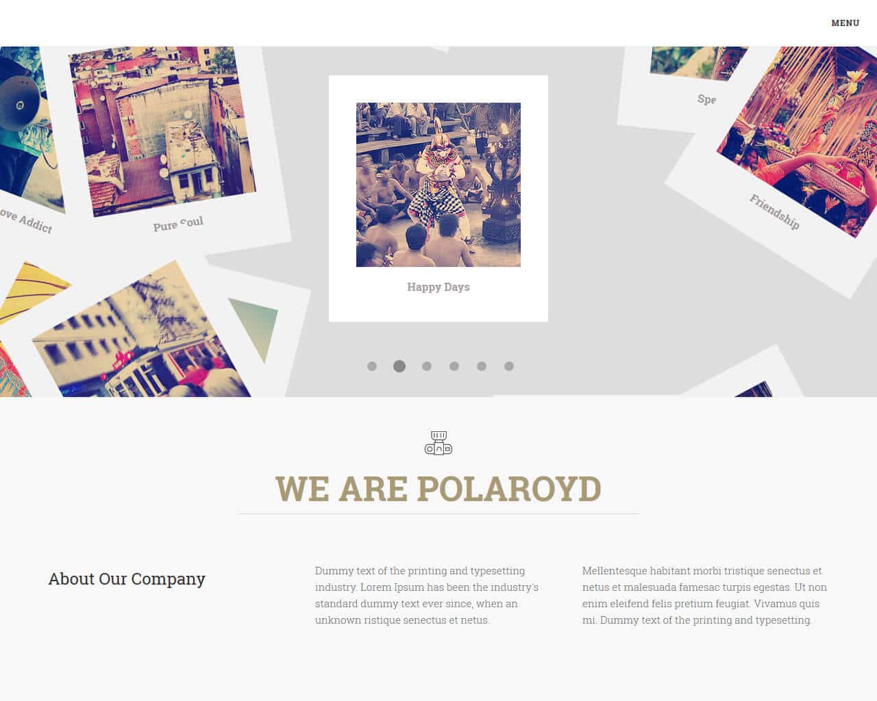 Polaroyd – Bootstrap Agency Template
